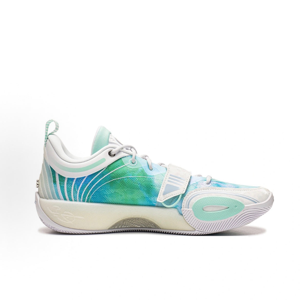 リーニン Wade All City 14 ENCORE「ホワイト/アイスシアン」反対側の側面