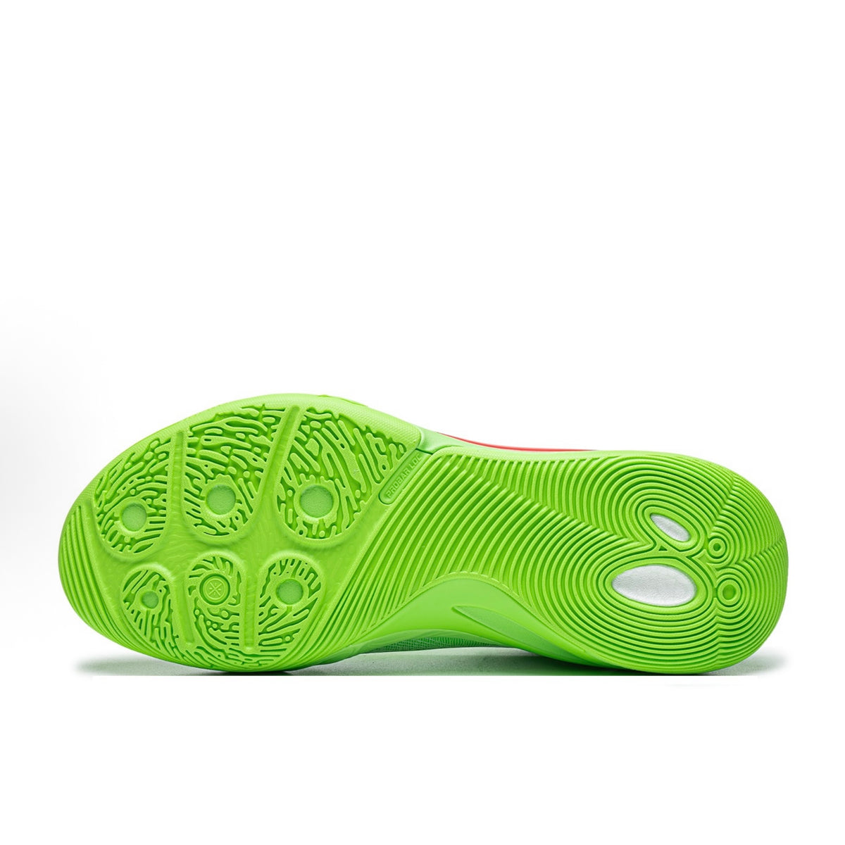 Li-Ning DLo 2 Christmas ライムグリーン レッド アウトソール