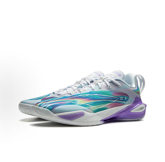 リーニン LI-NING SPEED 11「ブルー/パープル」スピード11 バッシュ 側面