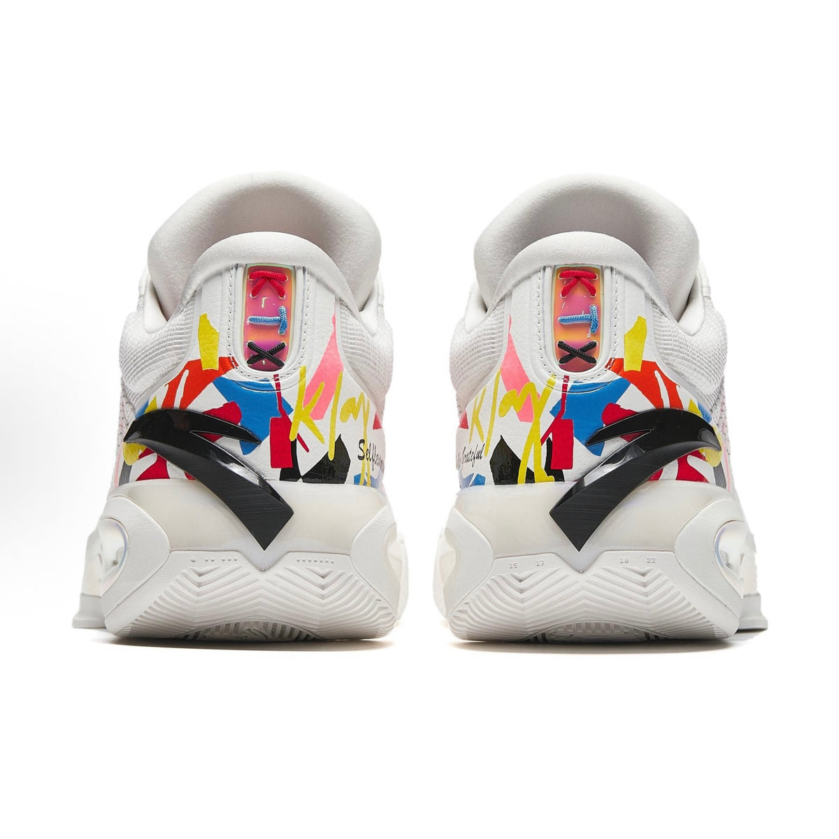ANTA KT10「White Multicolor」 背面ヒールペア