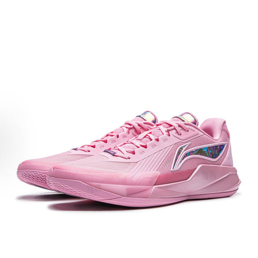 LI-NING Yushuai Rookie Pink ピンク 斜め前方ペア