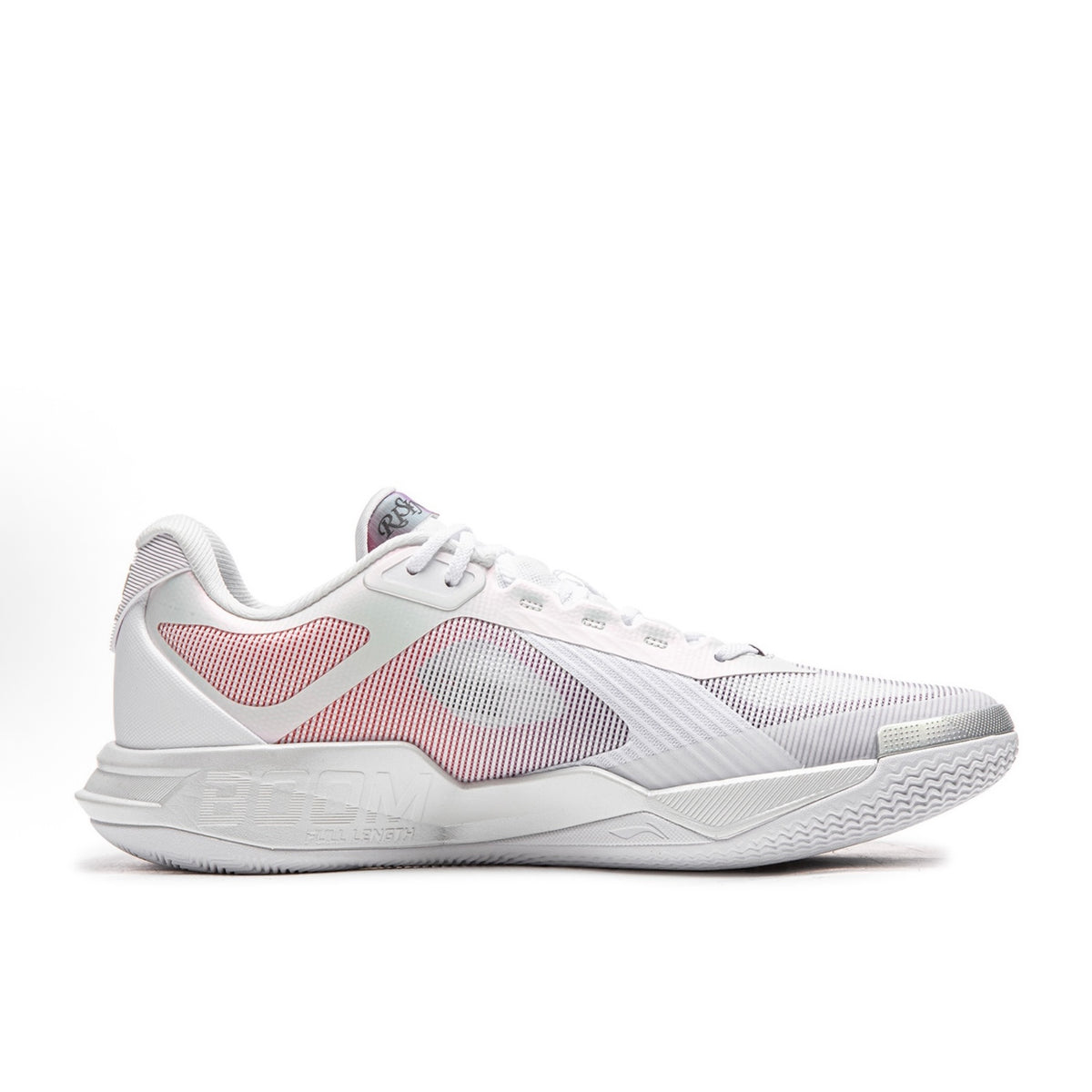 LI-NING Yushuai Rookie White Pink ホワイト ピンク 内側側面