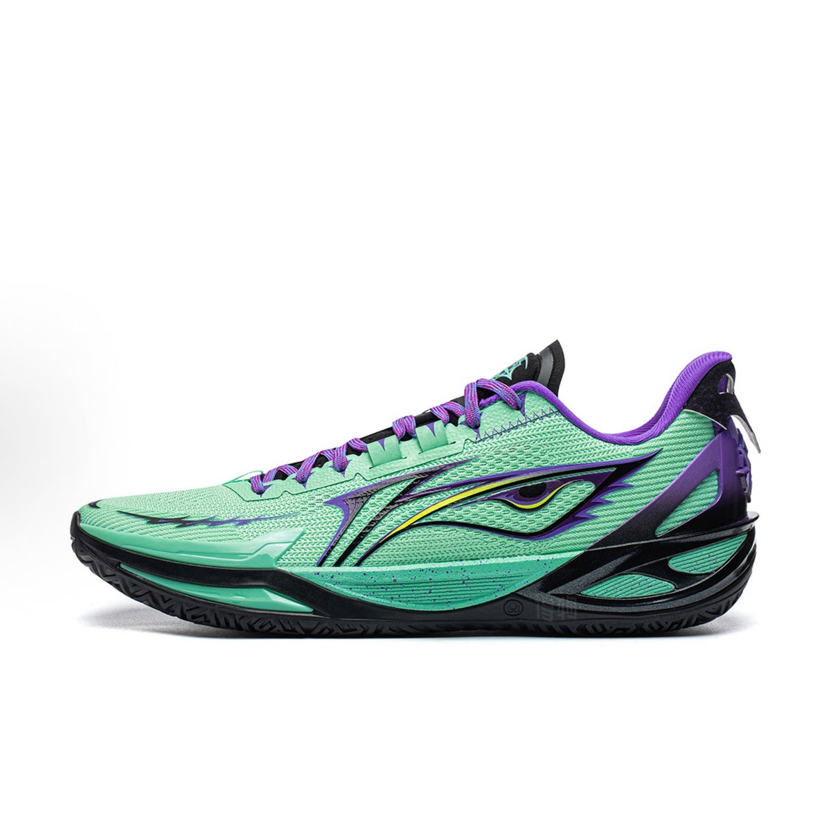 LI-NING Liren 6 V2 Masquerade ミントグリーン パープル 側面