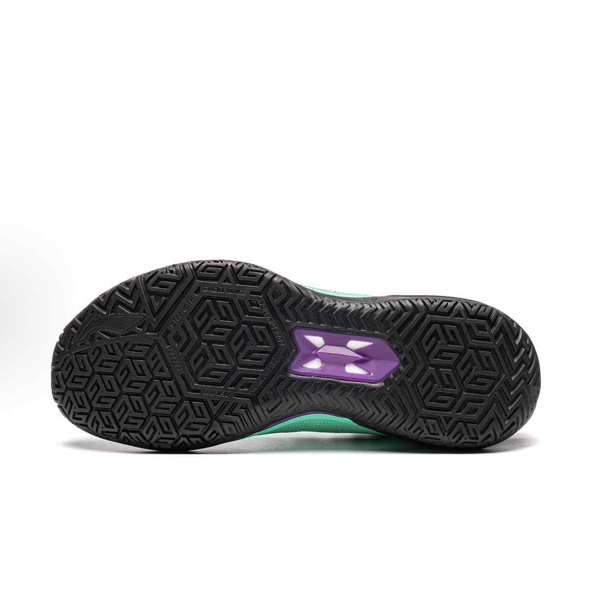 LI-NING Liren 6 V2 Masquerade ミントグリーン パープル アウトソール