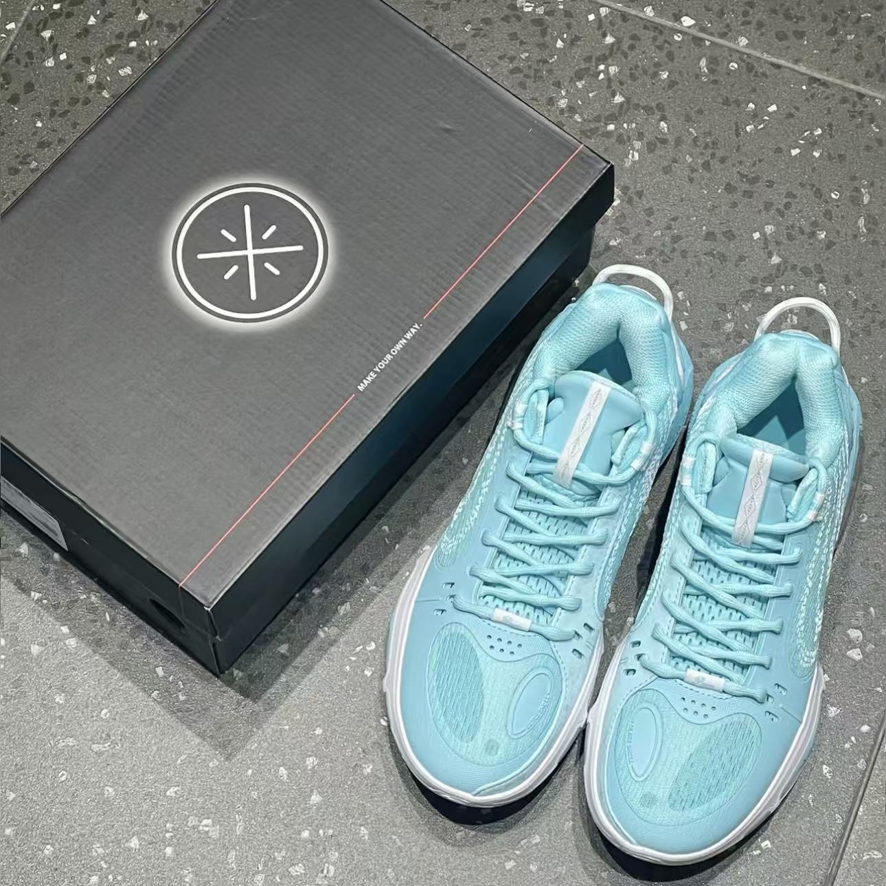 LI-NING Wade Shadow 7 「ミント」 バスケットボールシューズ