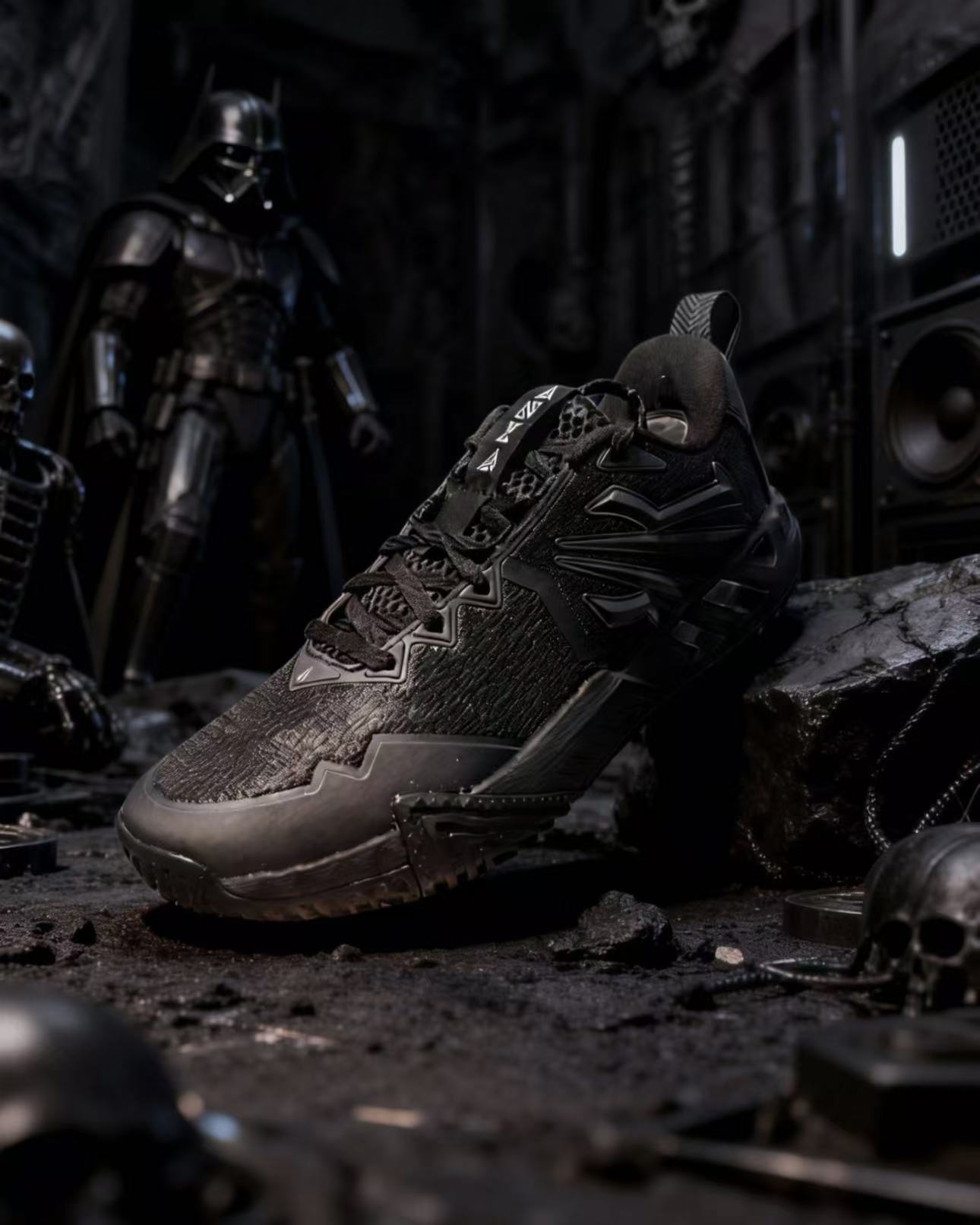 ANTA KAI TEAM 2 「Triple Black」 カイリー・アービング トレーニングシューズ